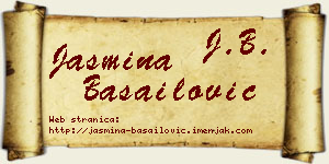 Jasmina Basailović vizit kartica
